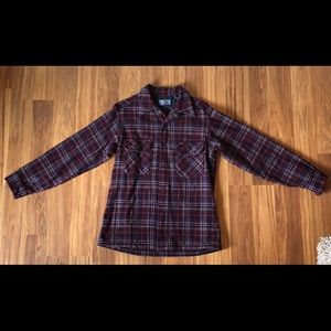 Pendleton long sleeve wool shirt